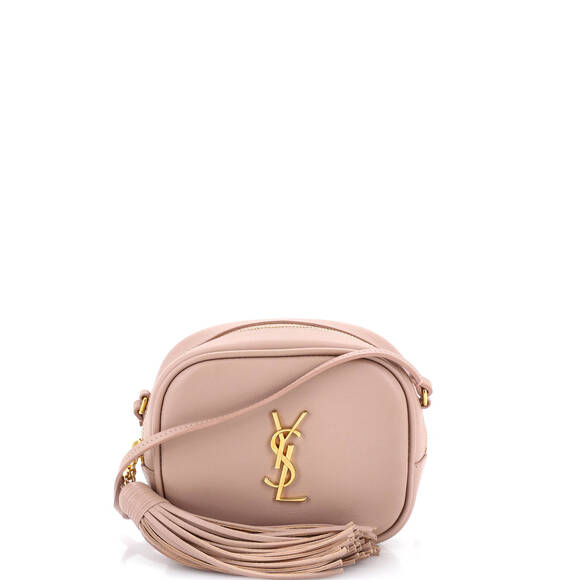 Saint Laurent Small Classic Monogram Blogger Crossbody Bag Leather